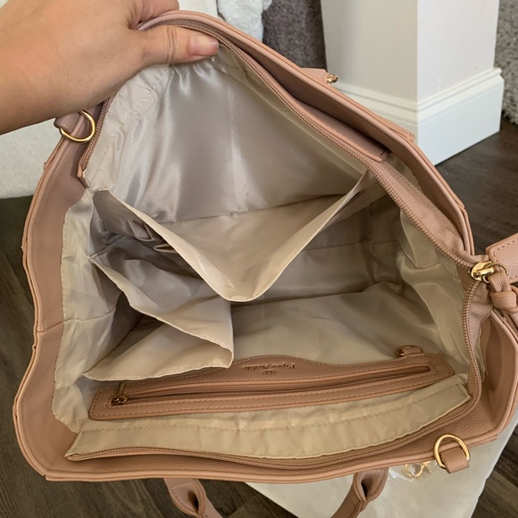 NIP Piper Noble Display Bag Charlotte Satchel in Blush - Picture 6 of 11